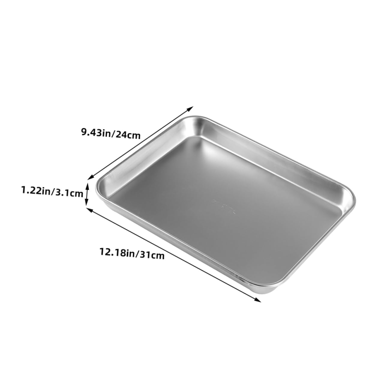 NAMOARLY 2pcs Medical Instrument Flat Bottom Storage for Physical Therapy Instruments Laboratory Supplies