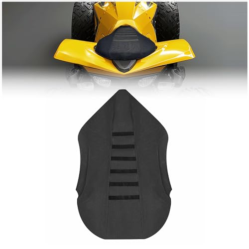 Kojem ATV Seat Cover Compatible with 2003-2009 Suzuki Quadsport Z400 LTZ 400 Ribbed Anti-Slip Grain Seat Protector Black