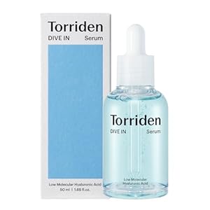 Torriden DIVE-IN Low-Molecular Hyaluronic Acid Serum, 1.69 fl oz | Deep hydration for dry skin type | Vegan, Clean, Cruelty-Free Korean Skin Care