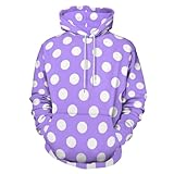 Usage quotidien polyvalent : ces sweats à capuche violet clair à pois (q) pour homme sont parfaits pour la vie quotidienne, la détente ou les activités de plein air au printemps, en automne et en hiver. Le sweat à capuche de travail pour homme et homme s'adapte facilement à différents environnements. Que ce soit pour les voyages, les sorties décontractées ou à la maison, les sweats à capuche pour homme offrent un confort pour une détente tout au long de la journée et un attrait tendance moderne