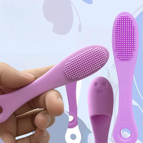 5 Peças de Escova Facial de Silicone para Limpeza Diária