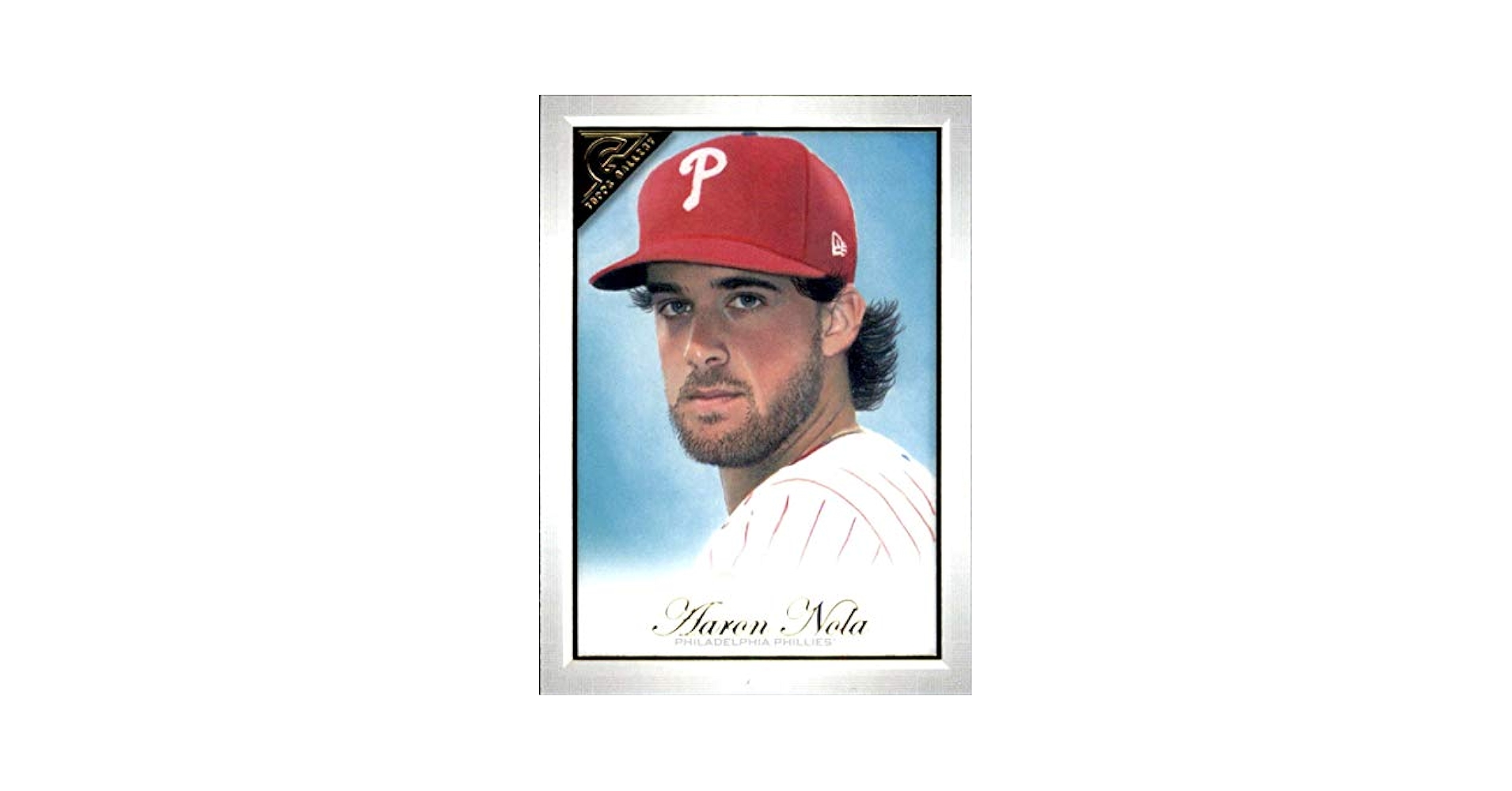 Amazon.com: 2019 Topps Gallery #127 Aaron Nola Philadelphia