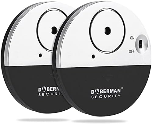 DOBERMAN SECURITY Ultra-Slim Window Alarm Home Security Doberman Ultra-Slim Window Alarm