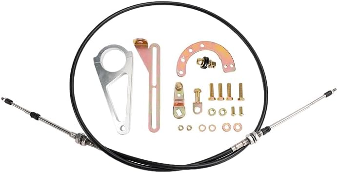 Areyourshop Cable Column Shift Linkage Kit High Strength ACA-1804 For TH350 TH400 700R4 TH200 2004R 4L80E