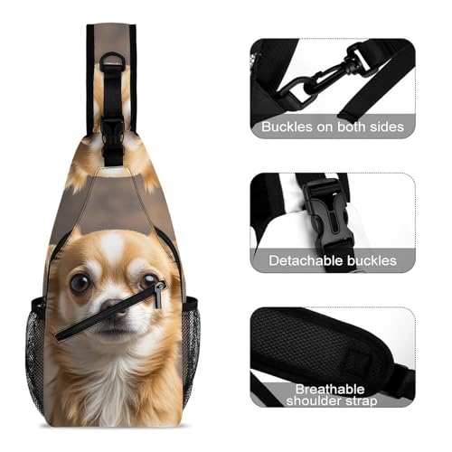 Bolso cruzado tipo bandolera para deporte y viaje miniatura 3