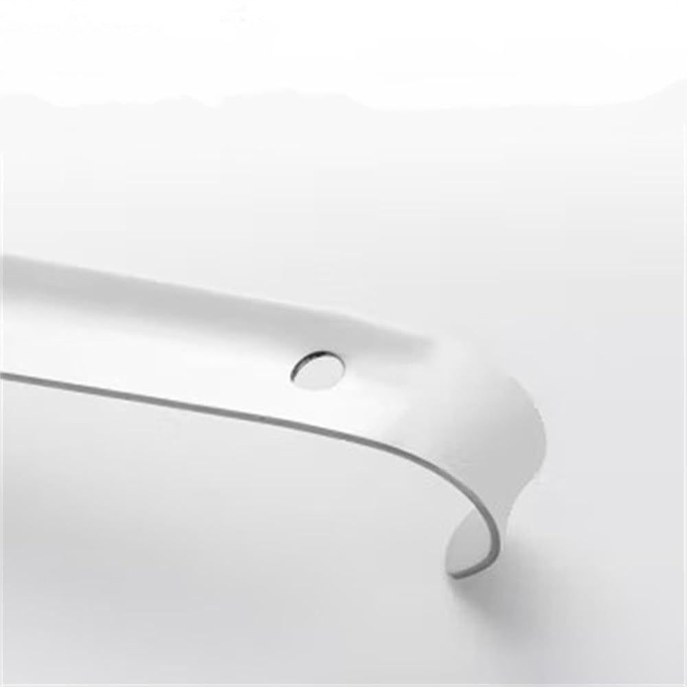 QUNINE Calzador de Acero Inoxidable con Mango Largo, Calzador Que no se dobla para Adultos, niños y Personas Mayores (Plata, 72x4,3 cm)