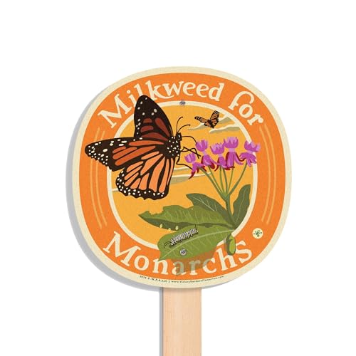 Milkweed for Monarchs - Garden Sign