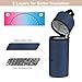 Beautyflier Insulated Baby Bottle Tote Bags, Portable Breastmilk Baby Bottle Cooler Storage, Travel Carrier Bag for Dr. Brown’s Natural Narrow Baby Bottles 2oz, 4oz, 8oz, 9oz (Deep Blue)