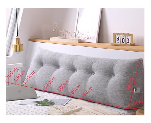 Coussin de chevet double pour lire confortablement dans son lit - 7