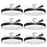 6 Pack UFO Led High Bay Light 150W(600W MH/HPS...