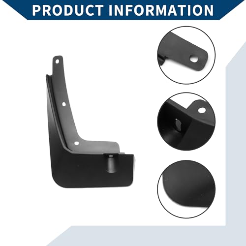 Image of Mud Flaps Splash Guards W /Mount Accessories for Hyundai IX45 2019-2020 Front and Rear Mud Guards 1 Set