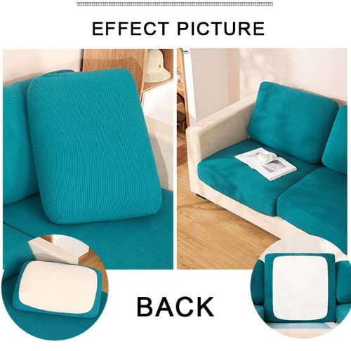Funda para cojin de sofa separado y chaise longue elastica naranja talla 3 6