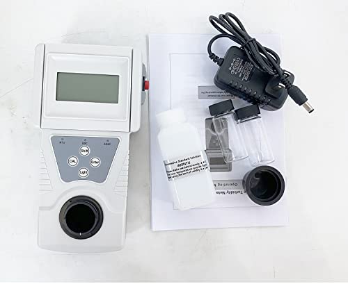 Hfbte Turbidimeter Turbidity Meter Tester Lab Turbidity Meters With Measuring Range 0 To 200 Ntu Minimum Indication 0.1 Ntu For Testing Turbidity Of Liquids #TOP5