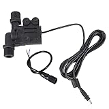 Para DC, para la bomba de circulación de agua solar, 12V, 600L/H, motor sin escobillas, enchufe impermeable IP68