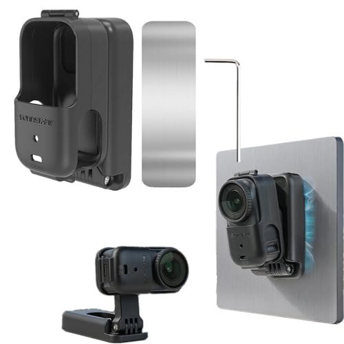 For DJI Osmo Nano用 磁気マウント マグネット式ブラケット ベース カメラ用クイックリリース固定具 360度回転 180 度折りたたみ デスクトップ収納スタンド For DJI Osmo Nanoカメラアクセサリー