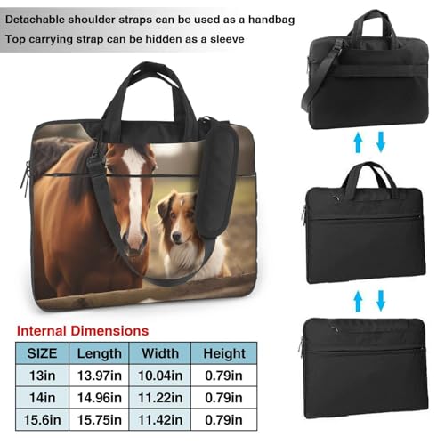 Bolso para portátil KHiry tamaño 15.6 pulgadas negro miniatura 3