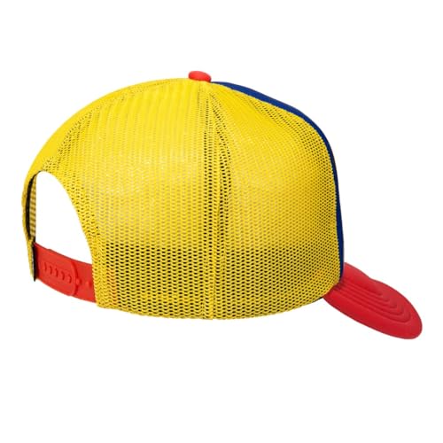 Image of Odd Sox - Beavis and Butt-Head MTV Logo Trucker Hat - High Profile Snapback Baseball Cap with Mesh Back, Foam Front, Adjustable Fit, 90s Cartoon Gift for Fans