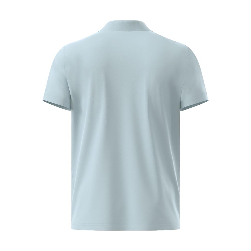 Odlo Herren Essential Solid Polo T-Shirt, Baby Blue, L