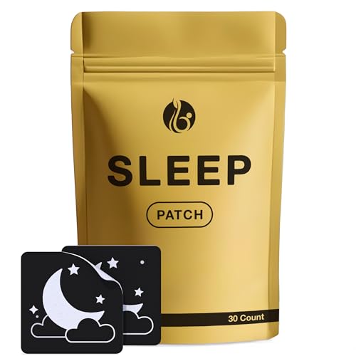 ECCO PURE Sleep Aid Patches for Adults with Melatonin & Magnesium &ndash; 30 Pack &ndash; Wake Up Refreshed...