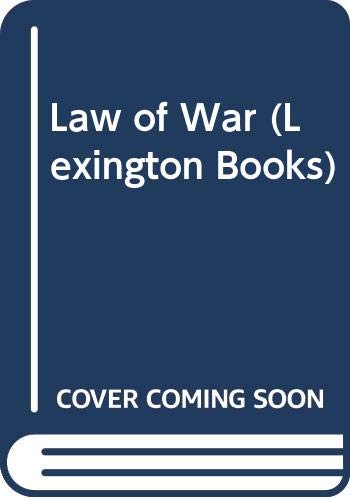 The Law of war 0669958778 Book Cover