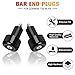 CHIFUN 1 Pair Bar Ends Plug Anti Vibration Weight Sliders Replacement for Suzuki GSXR600 GSXR750 GSX-R 600 750 2006-2024 GSXR1000 2005-2016 K6-K9 CNC Aluminum Handle Bar End Caps