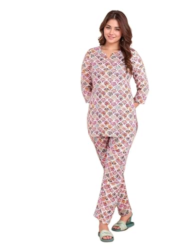 Image of RICHIK Women's Co-ord Set|Kurta Set for Women|Printed Kurta with Pant|Co-ord Set