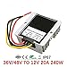 20V-60V to 12V 15A DC DC Step-Down Converter Power Supply 60V-12V Voltage Buck Car Truck Boat Regulator