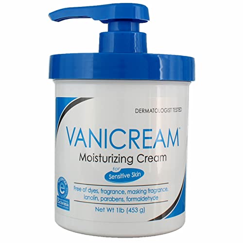 Vanicream Moisturizing Skin Cream With Pump Dispenser 1 Lb (453 G) #TOP6