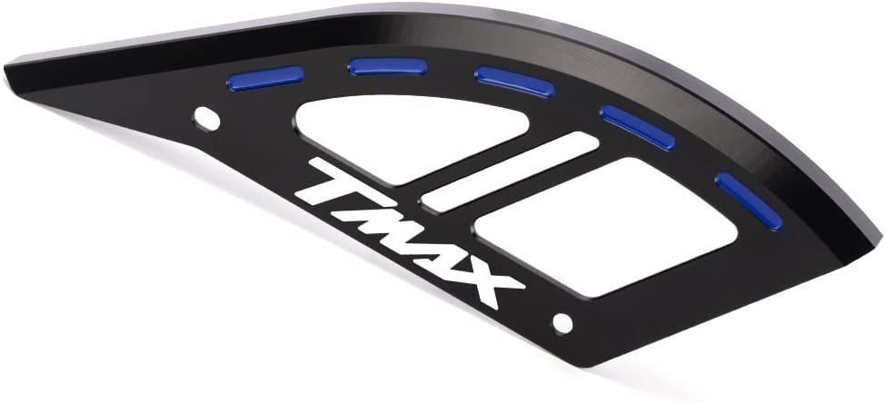 Modeer Do Yamaha Tmax560 Techmax Tmax530 DX / SX wszystkie lata motocykl CNC tylna tarcza hamulcowa ochrona wirnika Tmax 560 Tech Max Tmax 530 DX SX akcesoria (czarny-2)