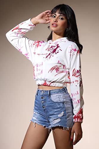 Image of Leriya Fashion T Shirt for Women | Women T Shirt | T Shirt Women | Casual Loose Fit | Hoodies T Shirt for Women | T-Shirt for Women