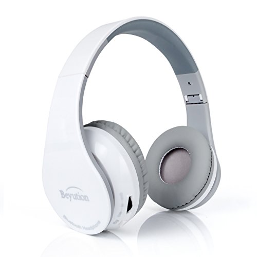 Black/Red/White/Blue/Yellow/Pink More Color Bluetooth wireless headphones HiFi Stereo- Built in Mic-phone Retail Package (BT513white)