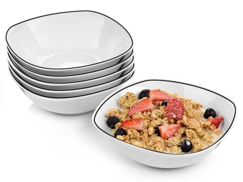 Sänger | Müslischalen Bilgola Black Rim 6 tlg, Müsli Schüssel Set...