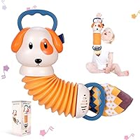 MLRYH Dog Accordion Baby Toys,Early Development Educational Infant Music Toy Accordion Musical Instrument,Cartoon Cute Hand Grip Baby Toy for Toddlers 1 2 3+ Years Old Boys Girls Baby Gifts