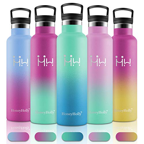 Vakuum isolierte edelstahl trinkflasche 350/500/600/750ml