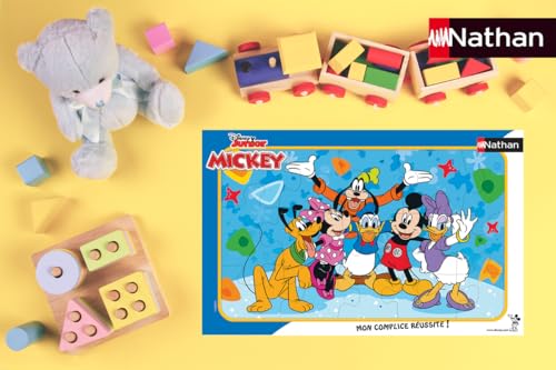 Puzzle Cadre 15 pièces : Disney Mickey Mouse : Les Amis De Mickey Ravensburger Nathan - vue 7