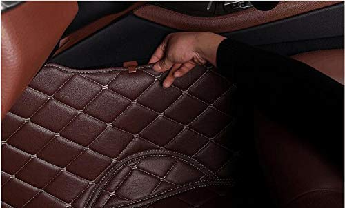 Worth-Mats Custom Floor Mat For Bmw-Mercedes-Porsche-Kia-Nissan-Cadillac-Lincoln-Landrover-Mazda-Skoda-Suzuki- All Weather & Season Protection Front & 2Nd Row Seat Liner Brown #TOP6