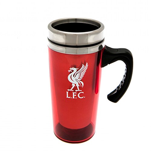 Cadeau officiel Liverpool FC mug de voyage football pour supporter des Reds