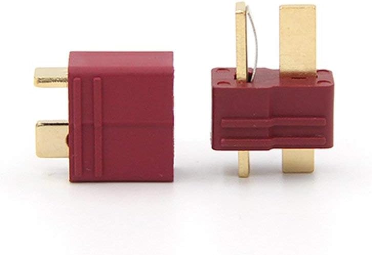 10 Pairs Deans T-Plug Connectors Male and Female with 20pairs Shrink Tubing For RC LiPo Battery - Image 5