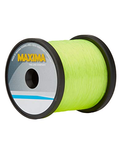 Maxima Fishing Line Guide Spools, High Visibility Yellow, 12-Pound/600-Yard