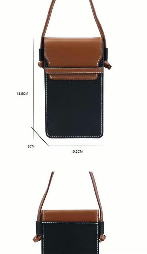 Small Crossbody Cell Phone Purse for Women, Lightweight Mini Shoulder Bag,Genuine Leather Phone Crossbody Bag3