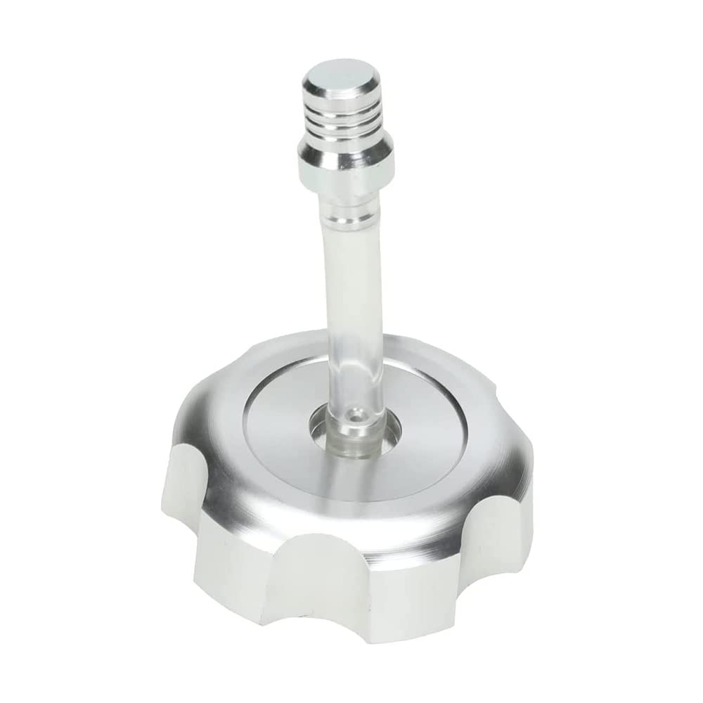 Tappo Serbatoio Gas CNC In Alluminio Per Moto Con Tubo Sfiato - Compatibile 50cc, 70cc, 90cc, 110cc, 125cc, SSR, Taotao, XPro E Pit Bike