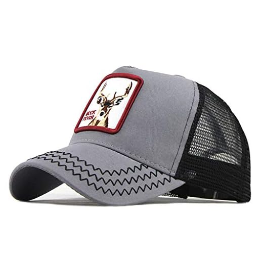 ACEBABY Gorra de béisbol Bordada algodón al Aire Libre Unisex de la Fiebre del dólar Ajustable Sombreros Unisex Verano Letra W Hockey béisbol Gorras Hip Hop Gorros