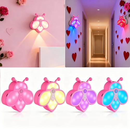 Veilleuse à détecteur de mouvement pour chambre d'enfant et escalier sécurisé, pack de 4