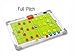 Wrzbest Football Soccer Coaching Board Coach Tactic Strategy Board Match Plan & Training Aid Whiteboard Clipboard Coach Equipment (W Style)