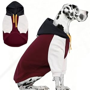 AOFITEE Extra Large Dog Hoodie, Bas...