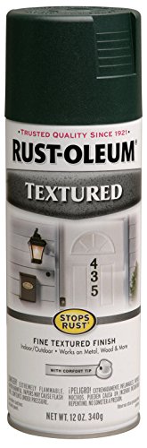 Rust-Oleum 7222830 Textured Spray Paint, 12 oz, Forest Green Rust-Oleum 7222830 Textured Spray Paint, 12 oz, Forest Green