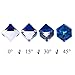 Pendientes Mujer, Pendientes Cristal Cubo, con Cristales de Swarovski, joyas para mujer