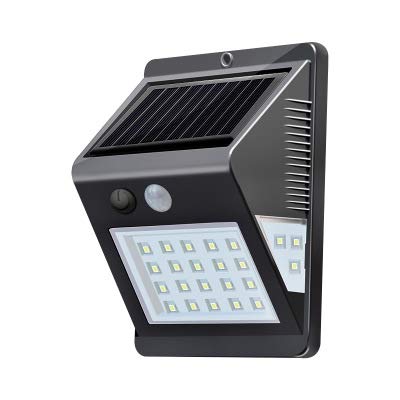 Lampe Solaire Extérieure avec Détecteur de Mouvement Éclairage Solaire Mural Étanche