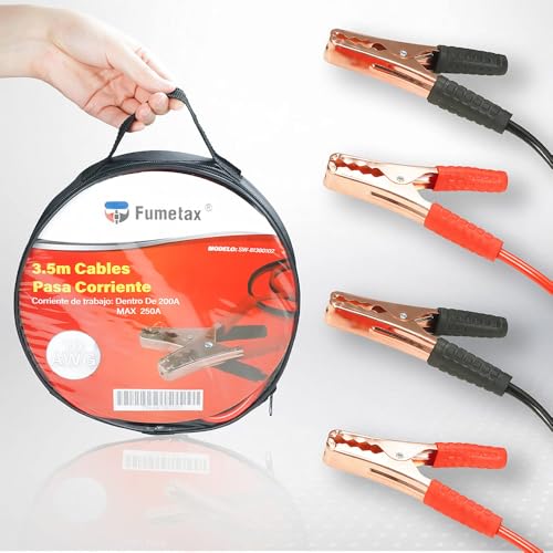 Cables de corriente para auto 3 cable de corriente para auto marca FUMETAX (3)