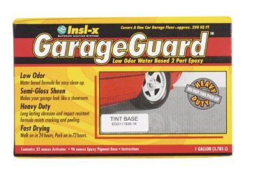 INSLX EGG111S99-1K TINT BASE GARAGE GUARD WATER BASE TWO PART EPOXY SIZE:1 GALLON KIT.